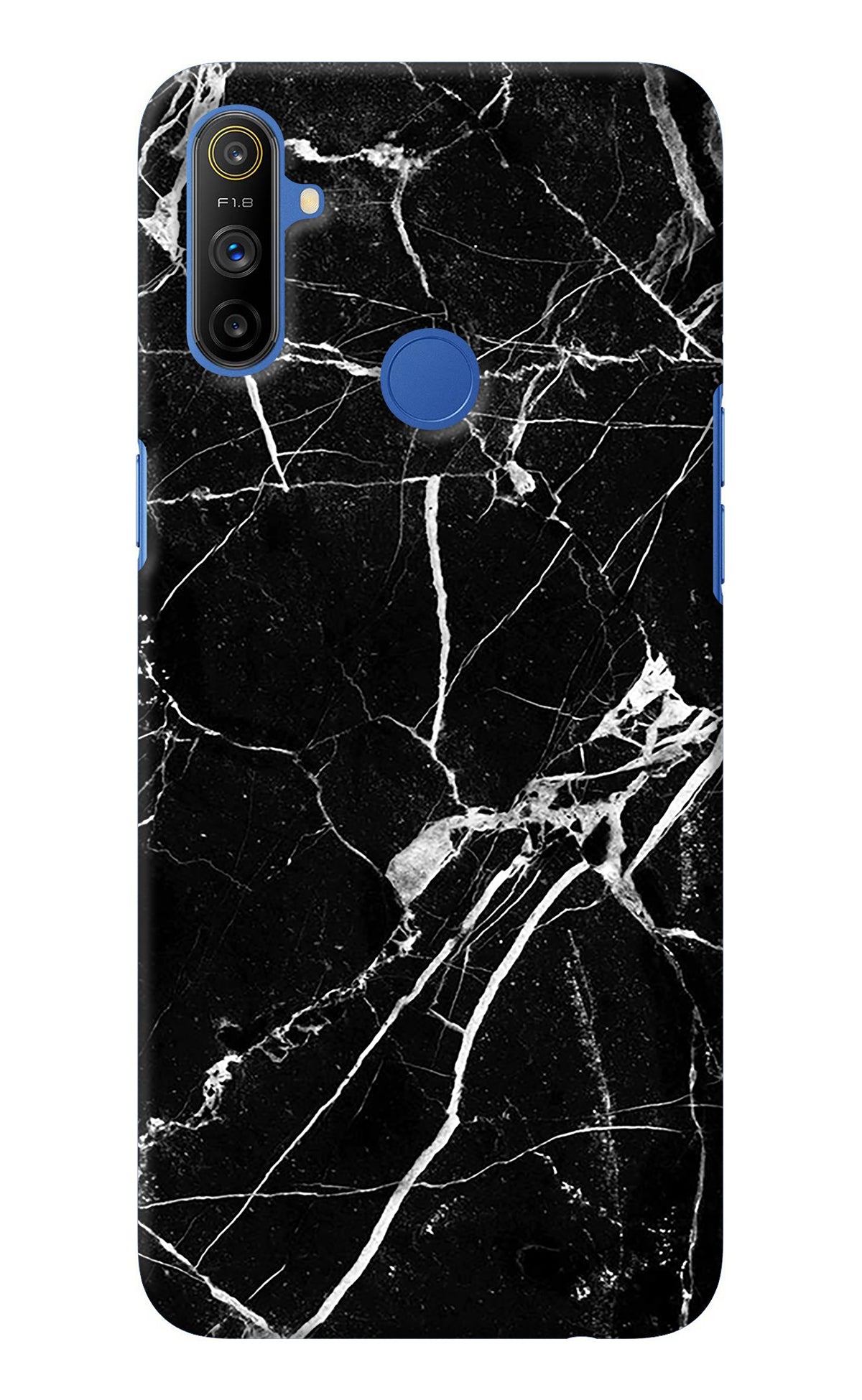 Black Marble Pattern Realme Narzo 10A/20A Back Cover