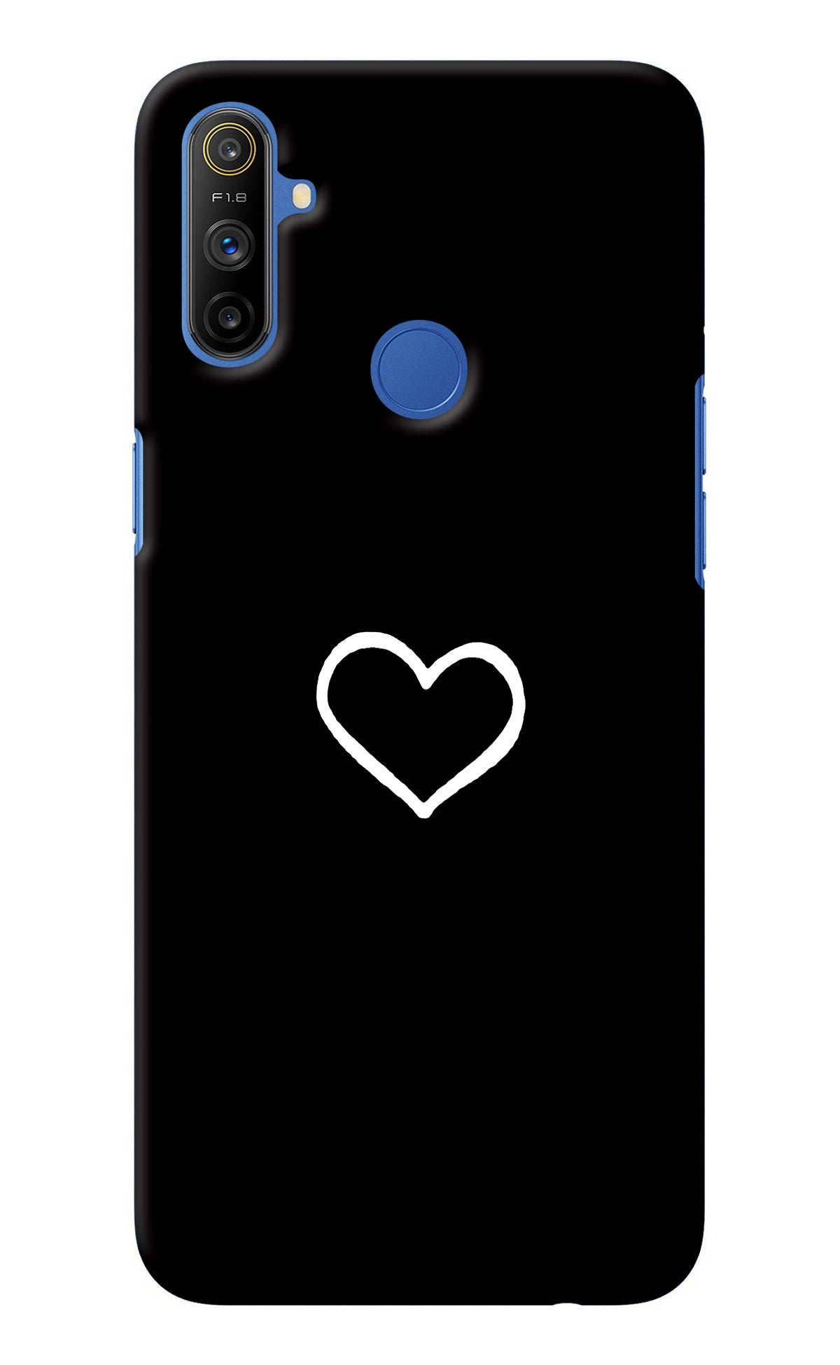 Heart Realme Narzo 10A/20A Back Cover