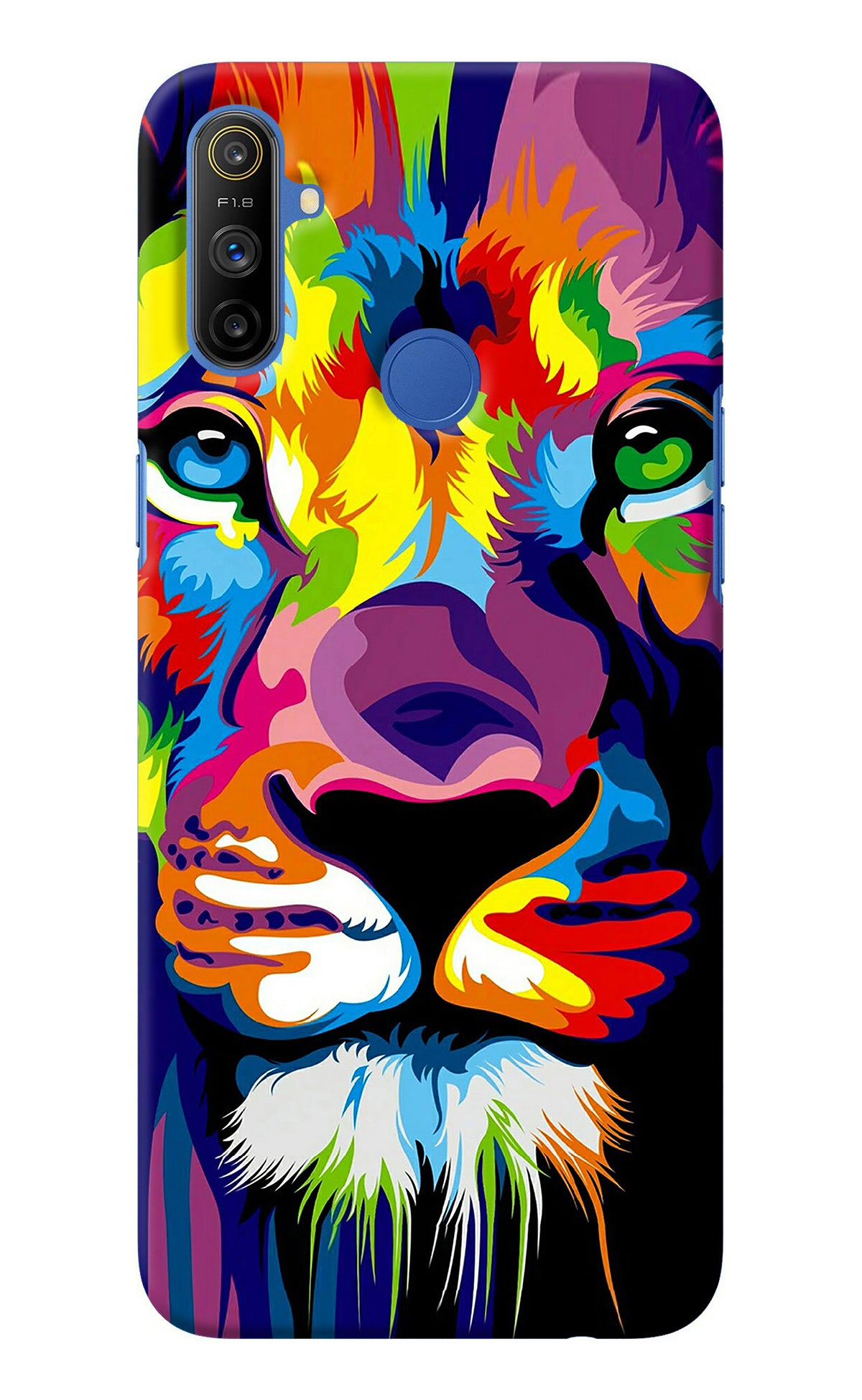 Lion Realme Narzo 10A/20A Back Cover