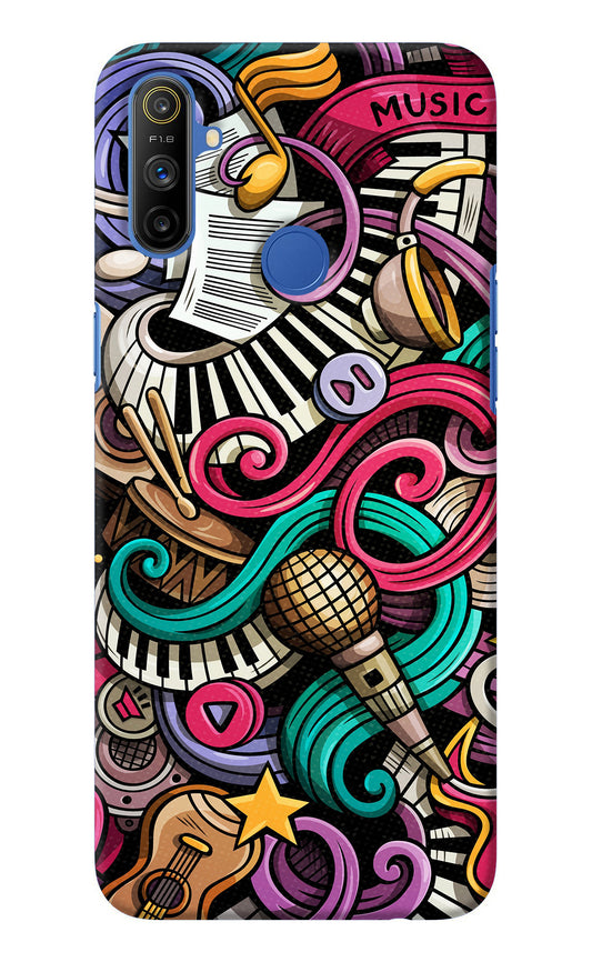 Music Abstract Realme Narzo 10A/20A Back Cover