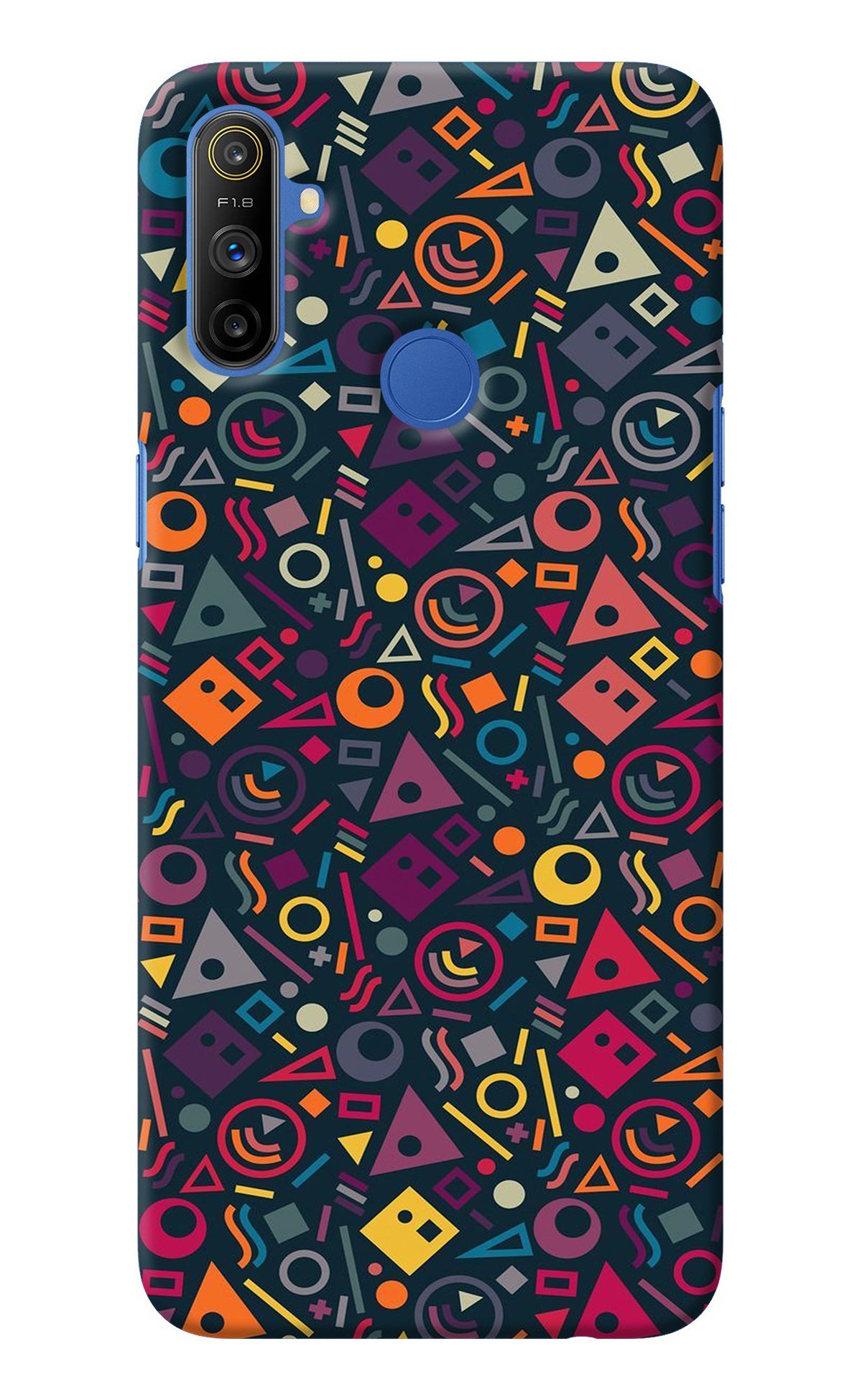 Geometric Abstract Realme Narzo 10A/20A Back Cover