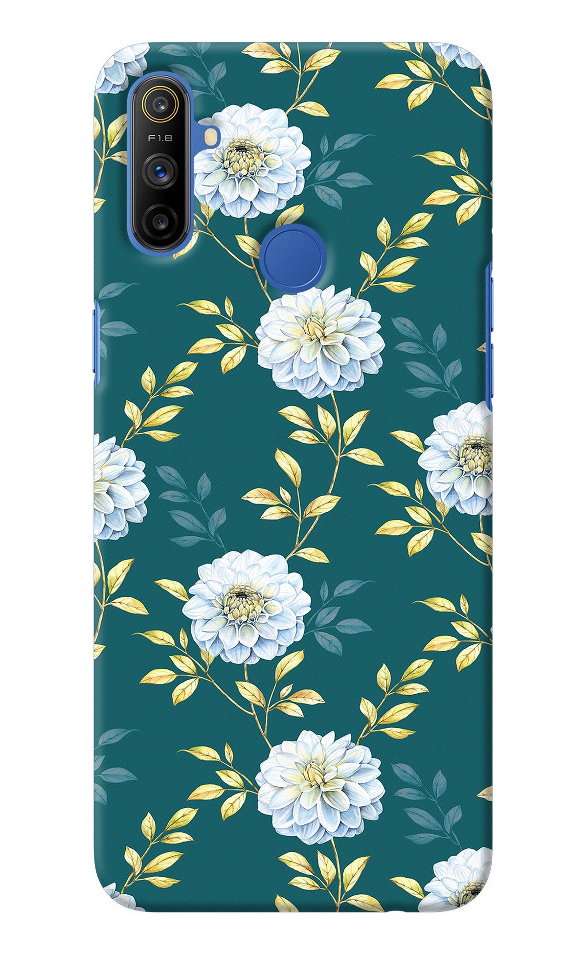 Flowers Realme Narzo 10A/20A Back Cover