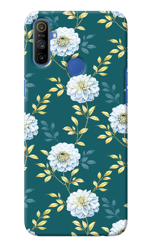 Flowers Realme Narzo 10A/20A Back Cover