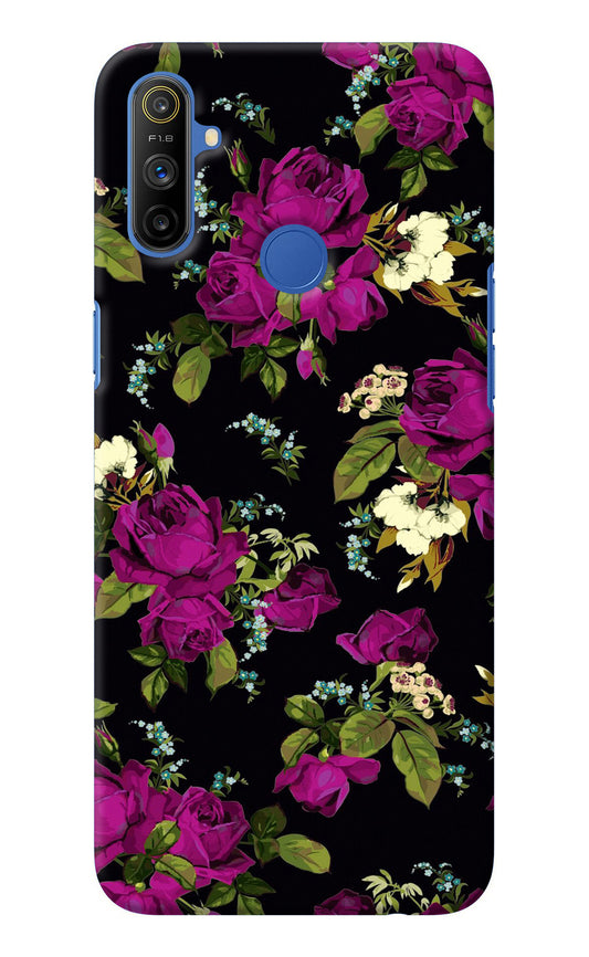 Flowers Realme Narzo 10A/20A Back Cover