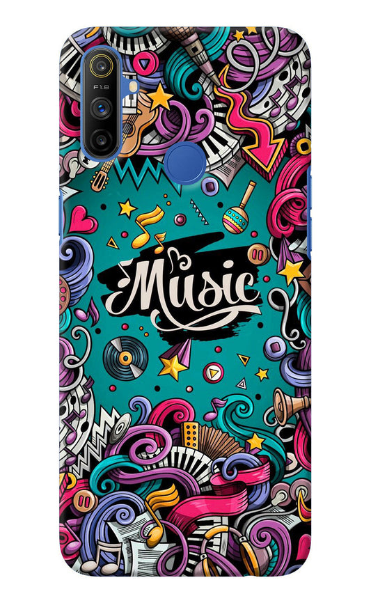 Music Graffiti Realme Narzo 10A/20A Back Cover