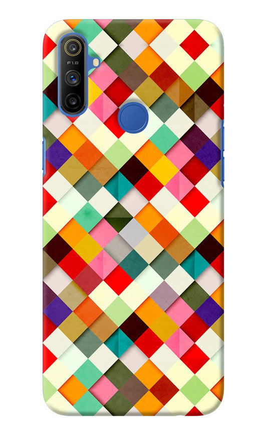 Geometric Abstract Colorful Realme Narzo 10A/20A Back Cover