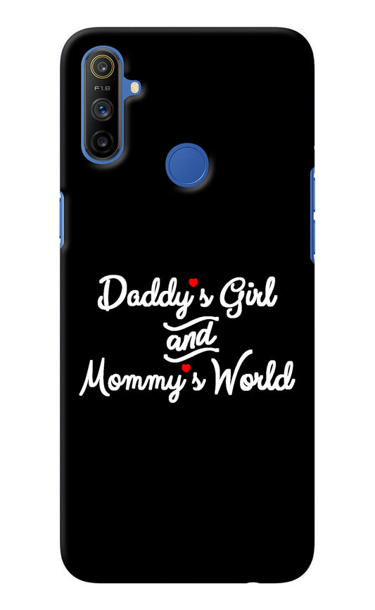 Daddy's Girl and Mommy's World Realme Narzo 10A/20A Back Cover