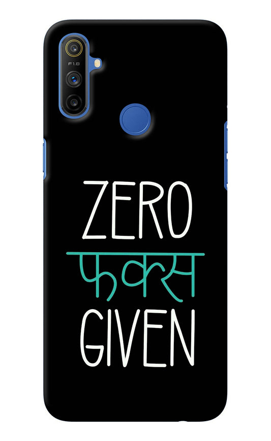 Zero Fucks Given Realme Narzo 10A/20A Back Cover