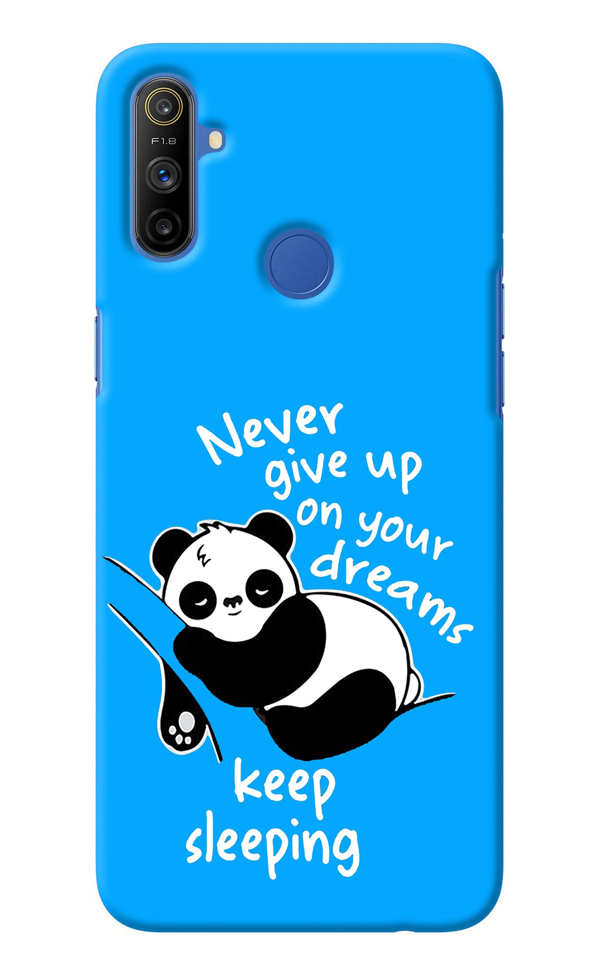 Keep Sleeping Realme Narzo 10A/20A Back Cover