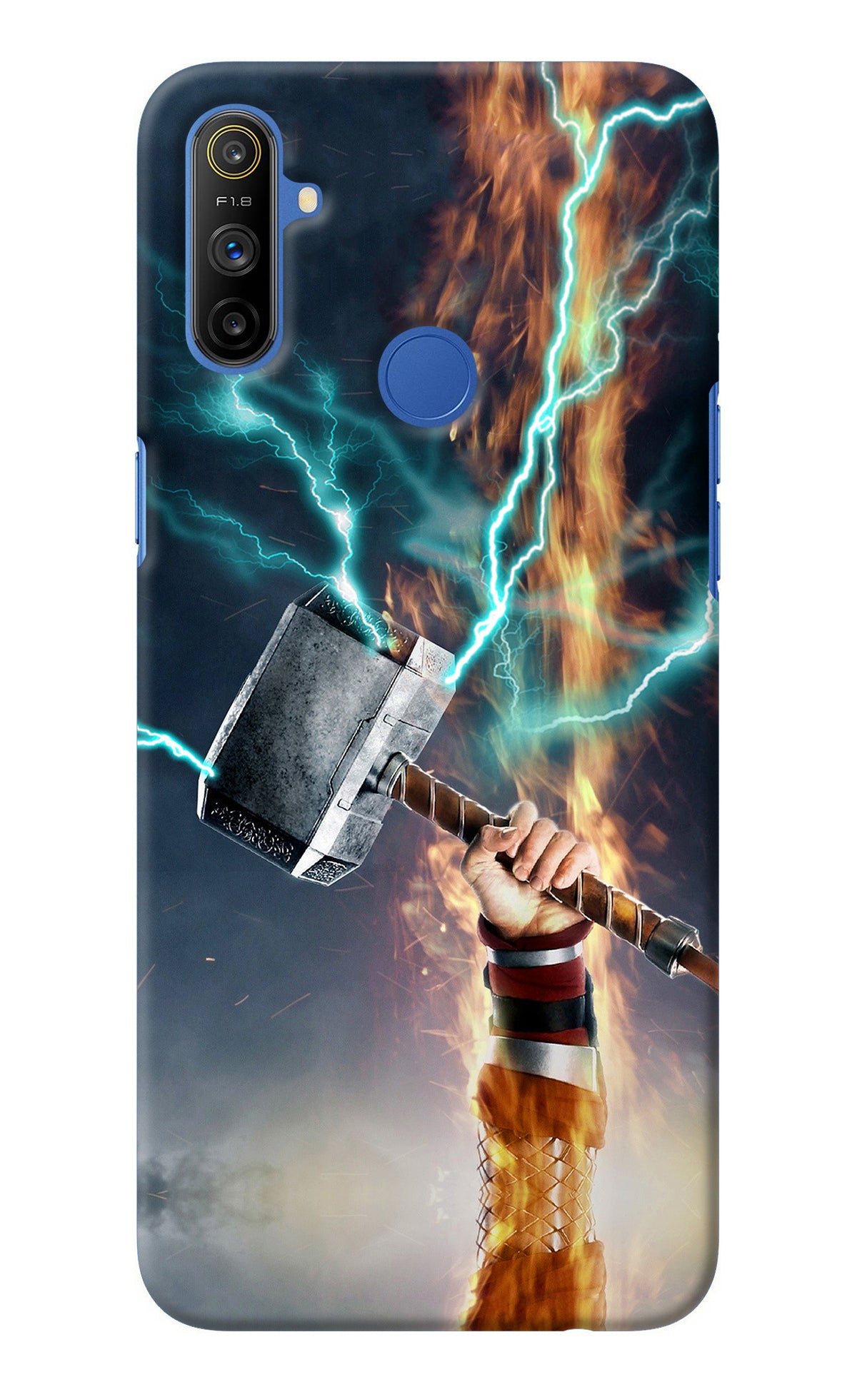 Thor Hammer Mjolnir Realme Narzo 10A/20A Back Cover