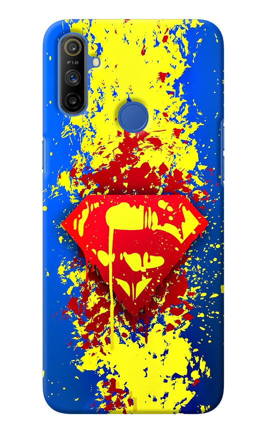 Superman logo Realme Narzo 10A/20A Back Cover