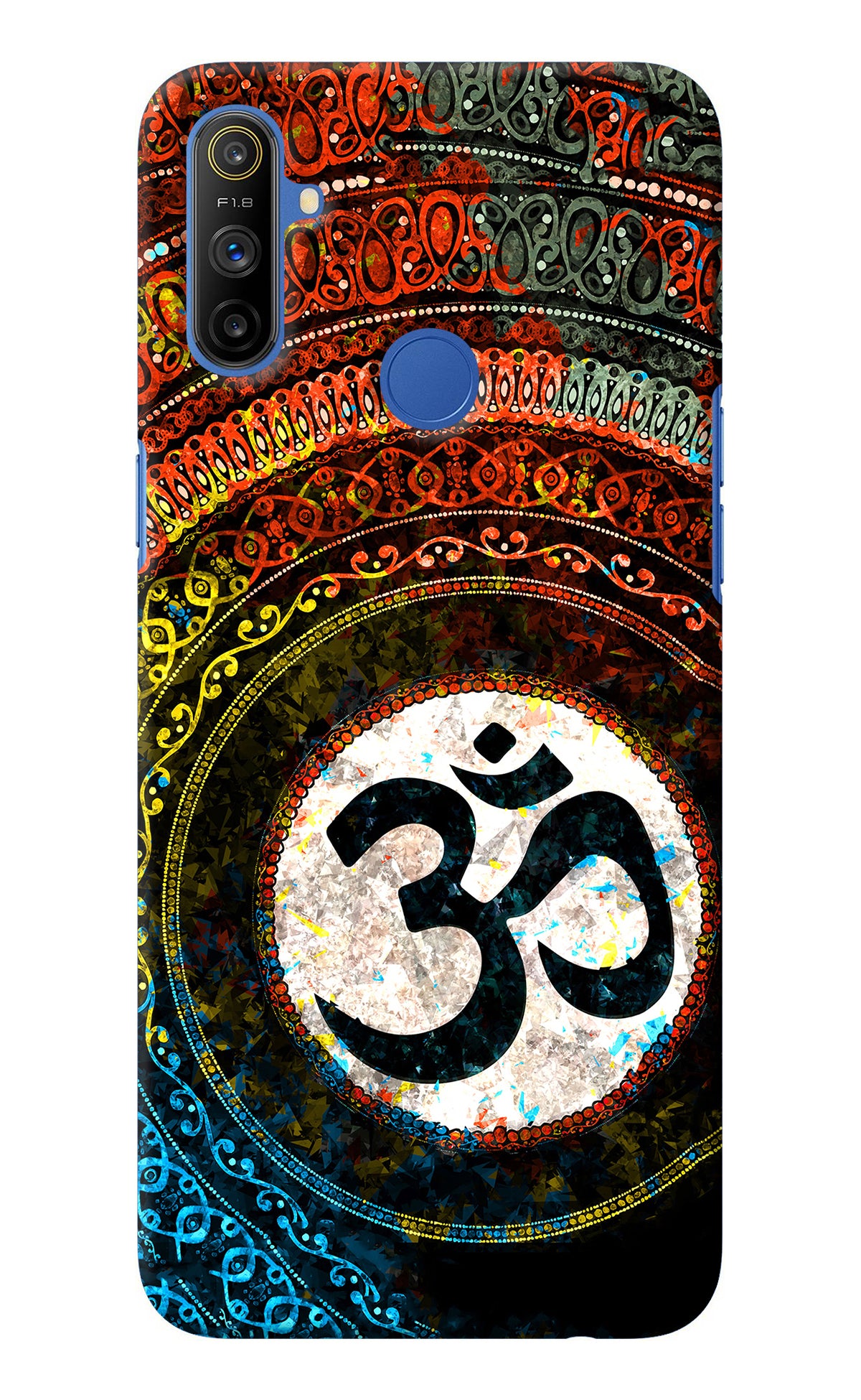 Om Cultural Realme Narzo 10A/20A Back Cover