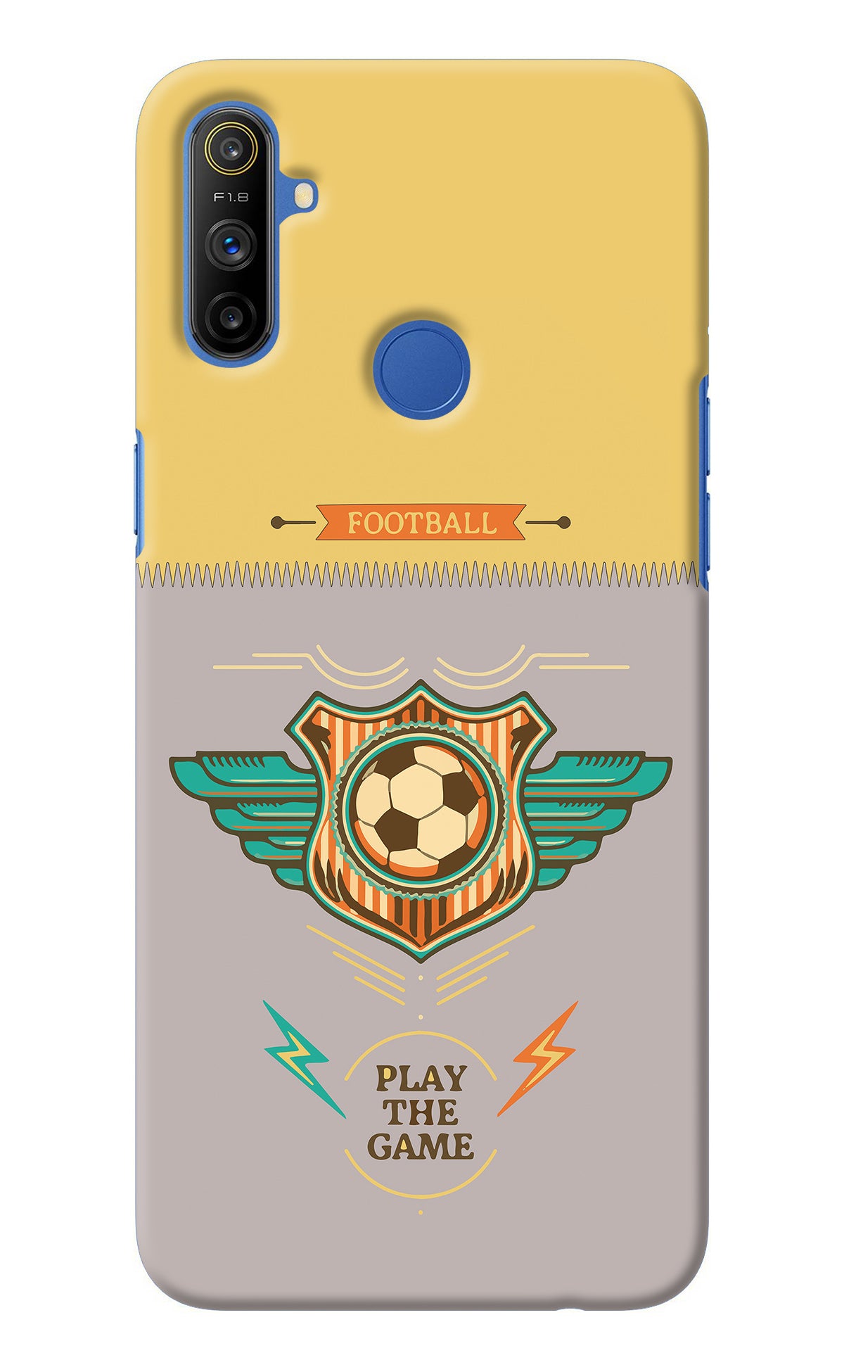 Football Realme Narzo 10A/20A Back Cover