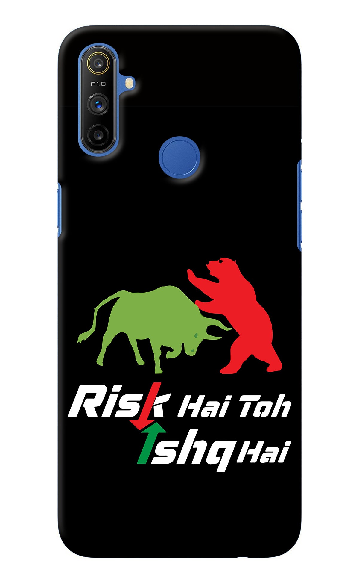 Risk Hai Toh Ishq Hai Realme Narzo 10A/20A Back Cover