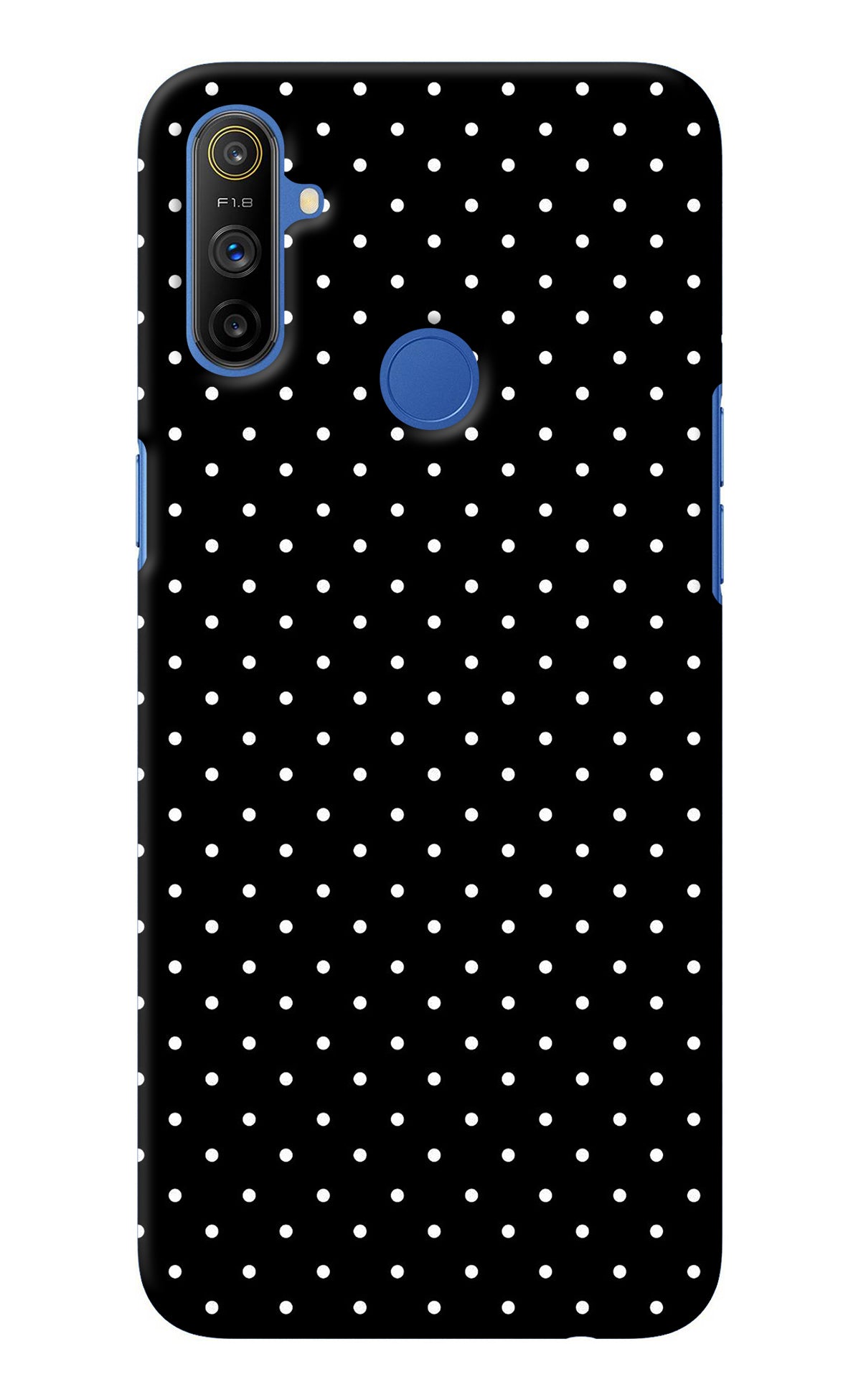 White Dots Realme Narzo 10A/20A Back Cover