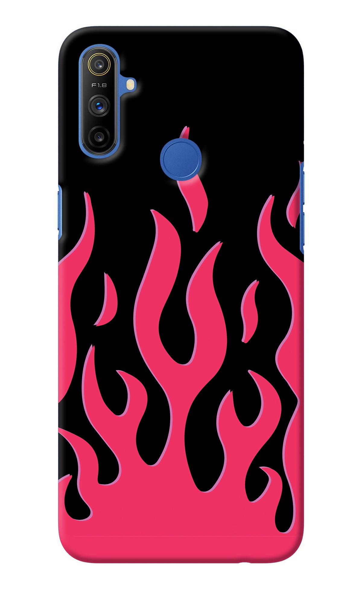 Fire Flames Realme Narzo 10A/20A Back Cover