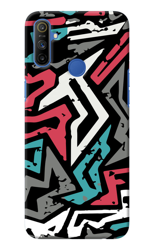 Geometric Graffiti Realme Narzo 10A/20A Back Cover