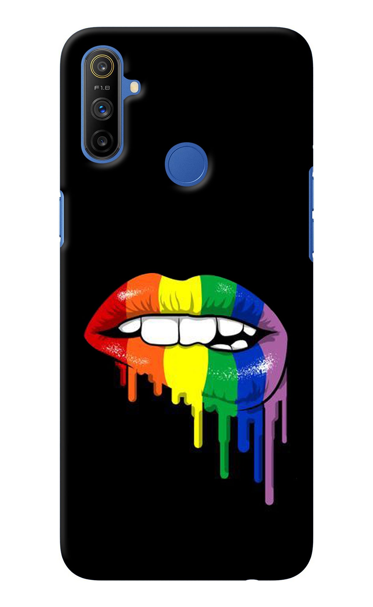 Lips Biting Realme Narzo 10A/20A Back Cover