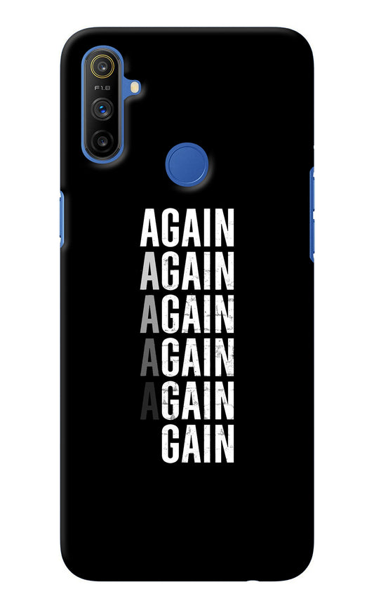 Again Again Gain Realme Narzo 10A/20A Back Cover