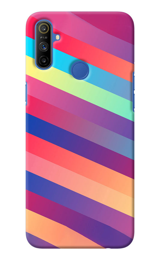 Stripes color Realme Narzo 10A/20A Back Cover