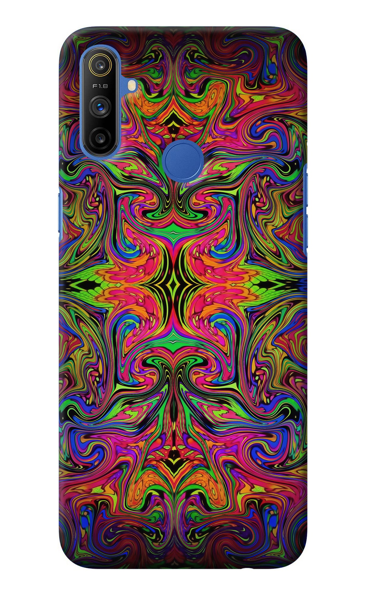 Psychedelic Art Realme Narzo 10A/20A Back Cover