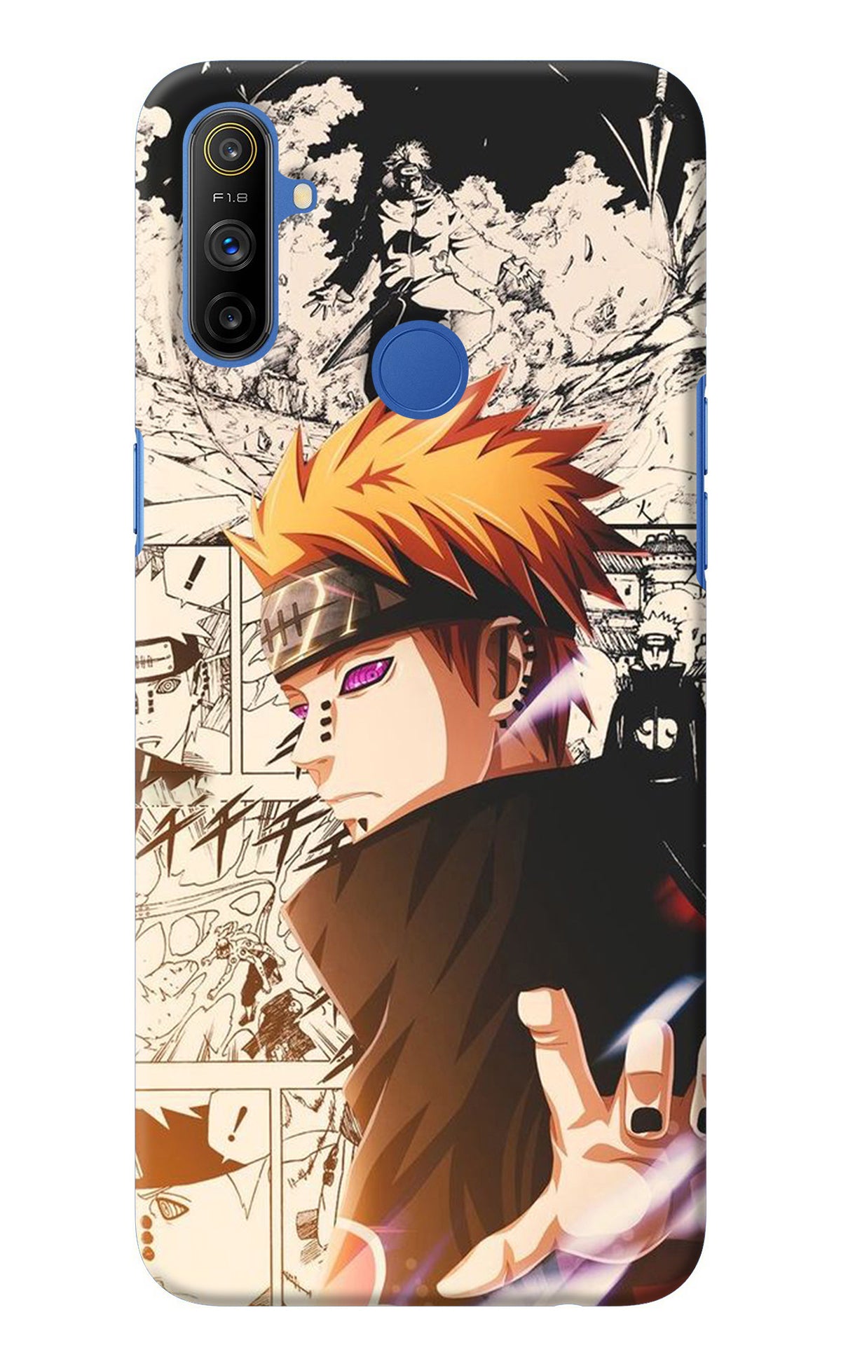 Pain Anime Realme Narzo 10A/20A Back Cover