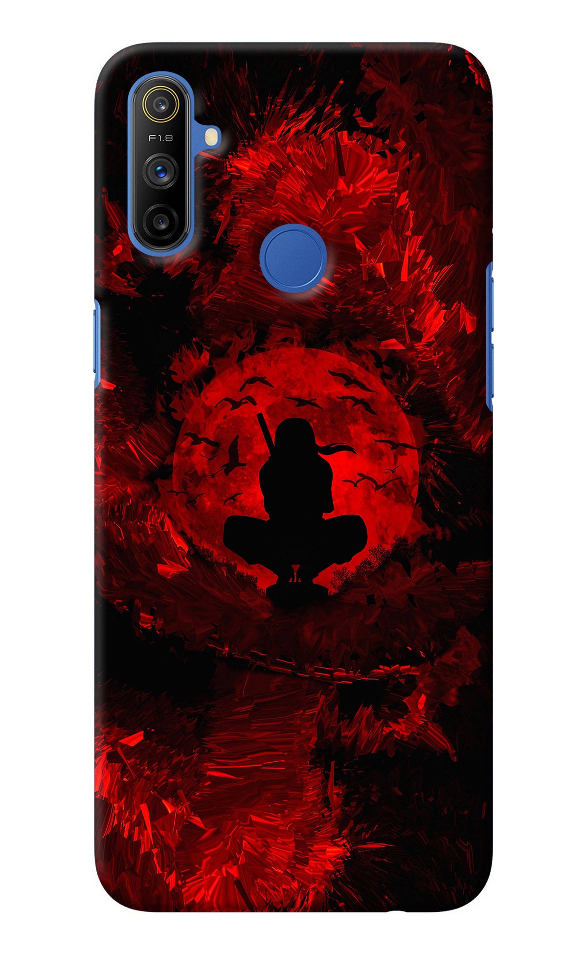 Itachi Uchiha Realme Narzo 10A/20A Back Cover