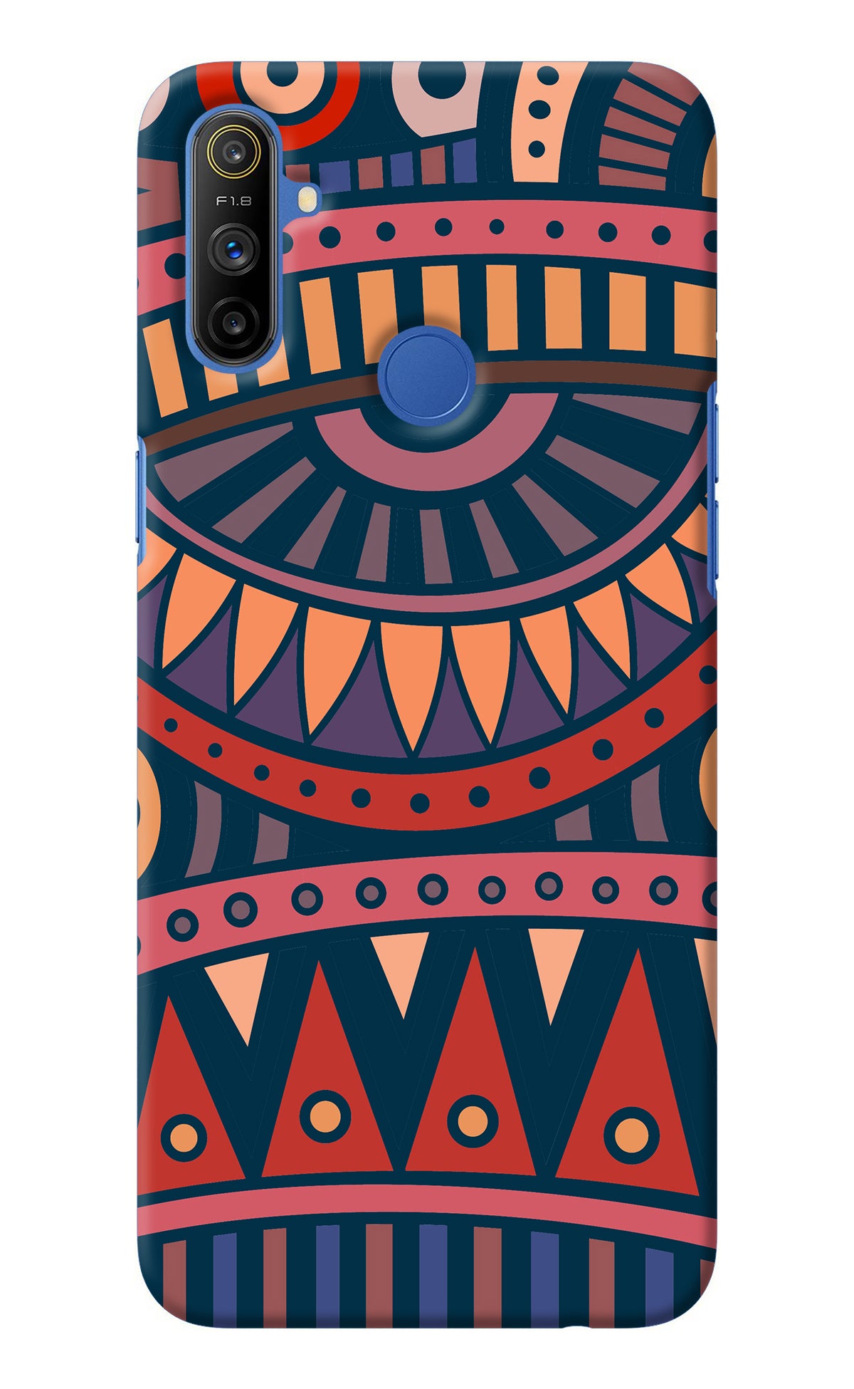 African Culture Design Realme Narzo 10A/20A Back Cover