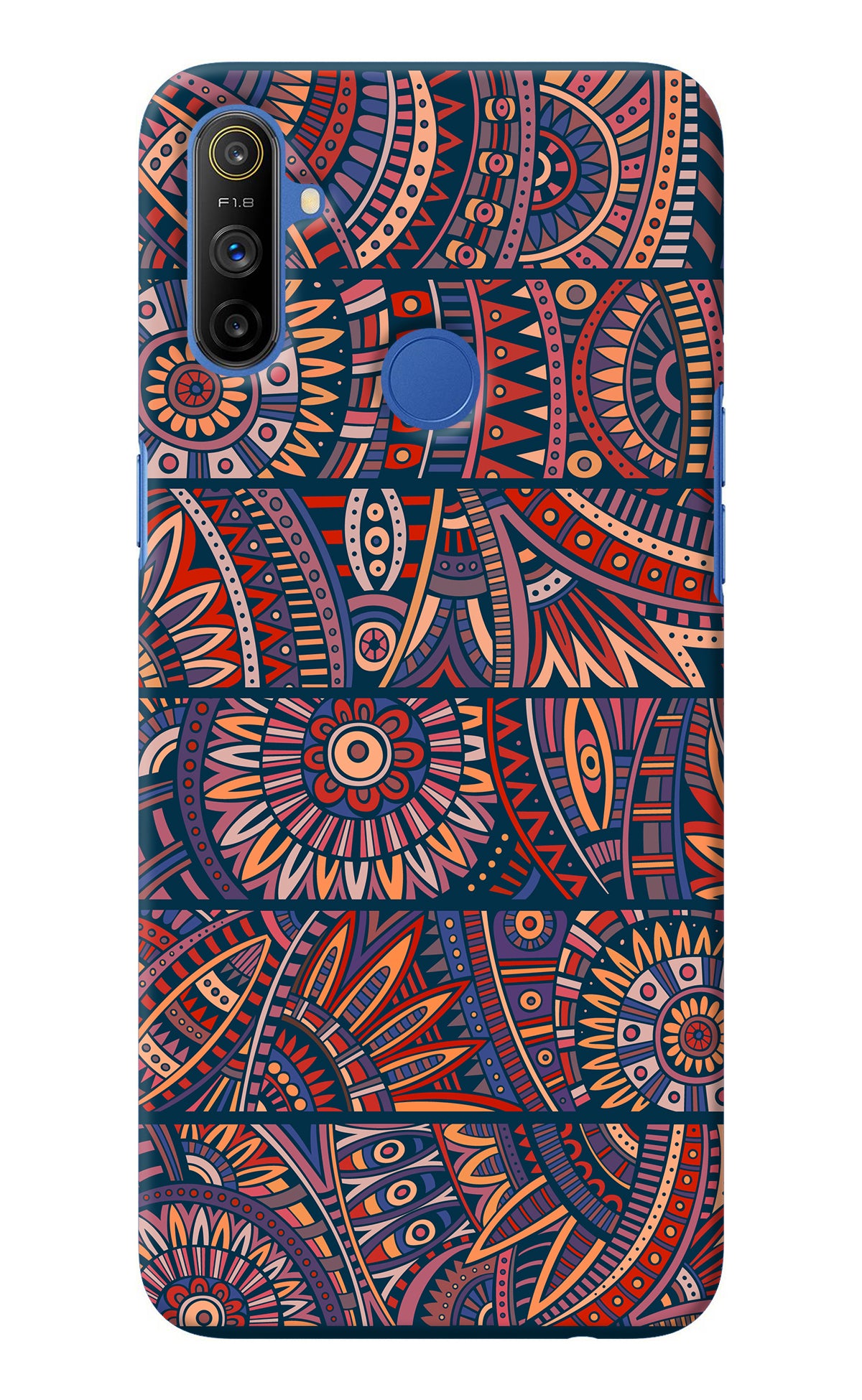 African Culture Design Realme Narzo 10A/20A Back Cover