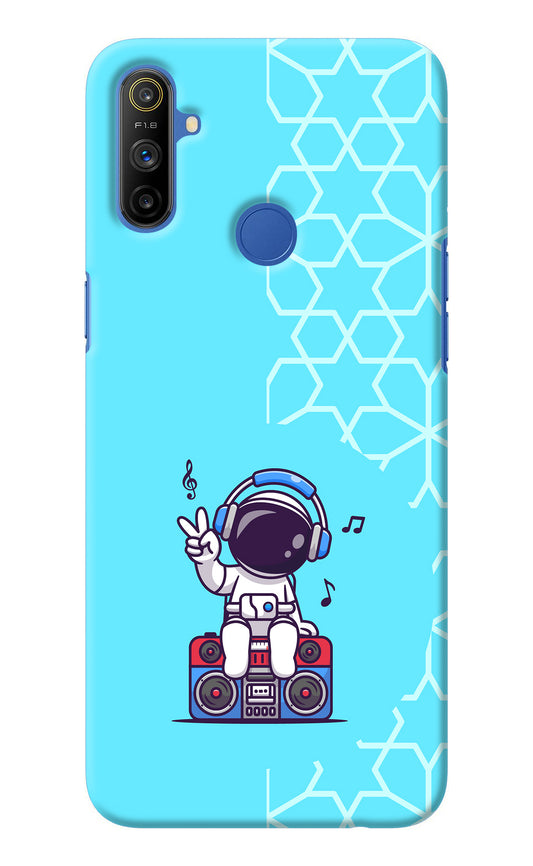 Cute Astronaut Chilling Realme Narzo 10A/20A Back Cover