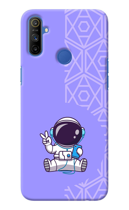 Cute Astronaut Chilling Realme Narzo 10A/20A Back Cover