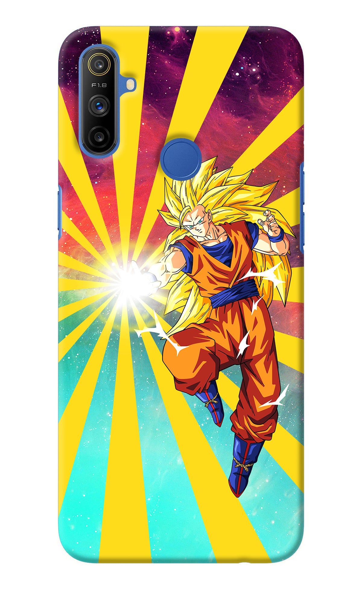 Goku Super Saiyan Realme Narzo 10A/20A Back Cover