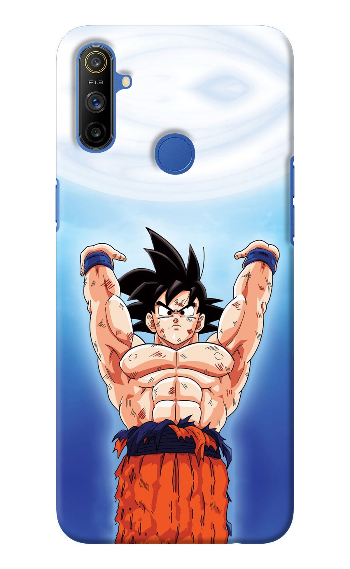 Goku Power Realme Narzo 10A/20A Back Cover