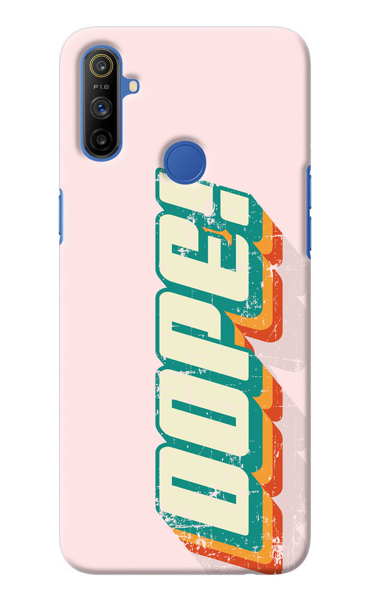 Dope Realme Narzo 10A/20A Back Cover