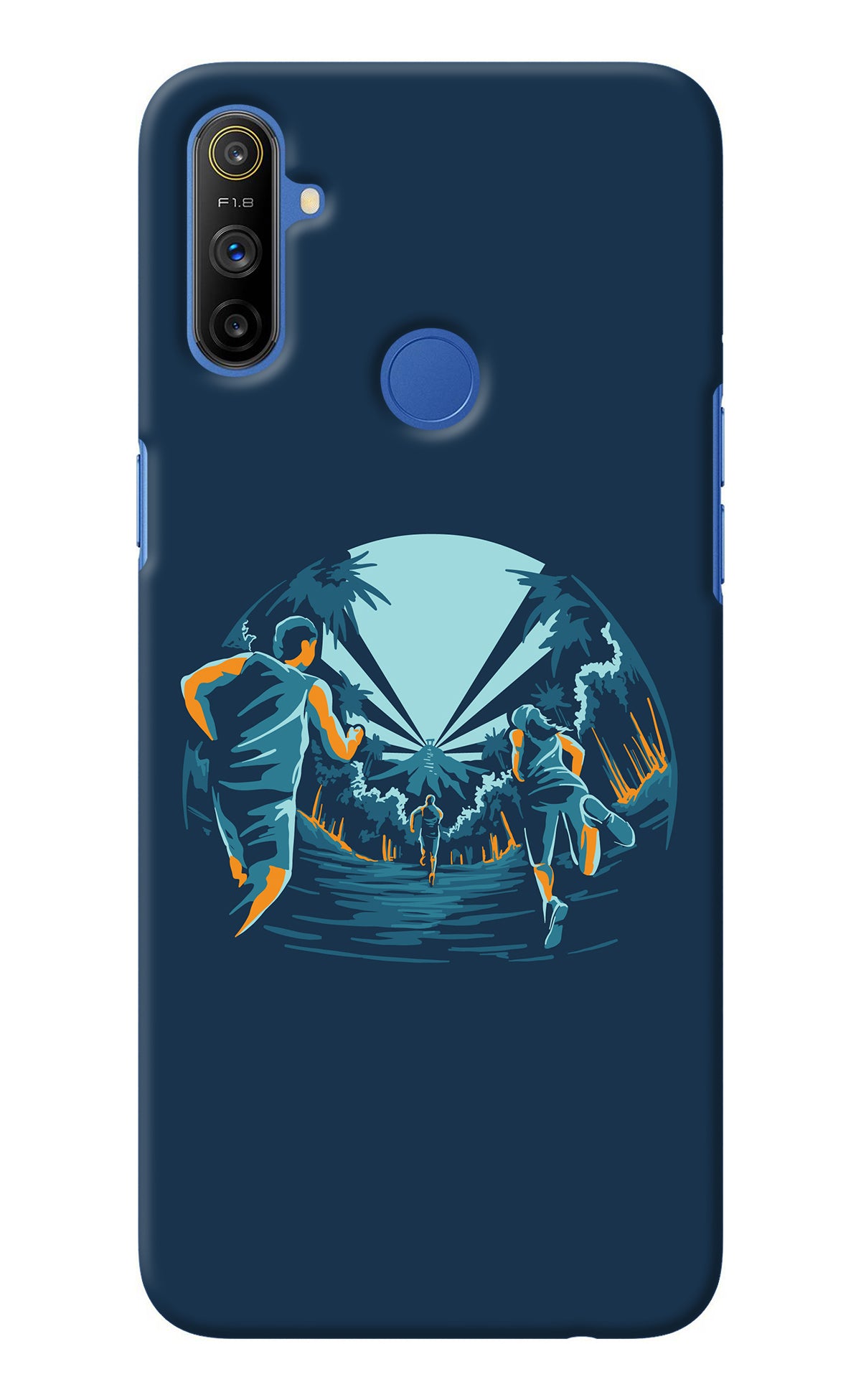 Team Run Realme Narzo 10A/20A Back Cover