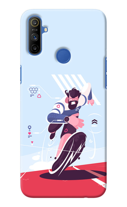 Run Pro Realme Narzo 10A/20A Back Cover