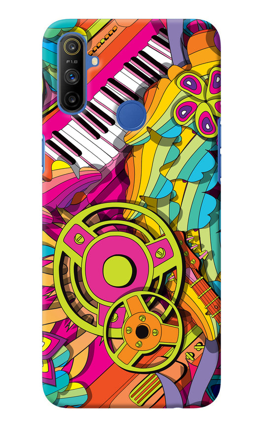 Music Doodle Realme Narzo 10A/20A Back Cover