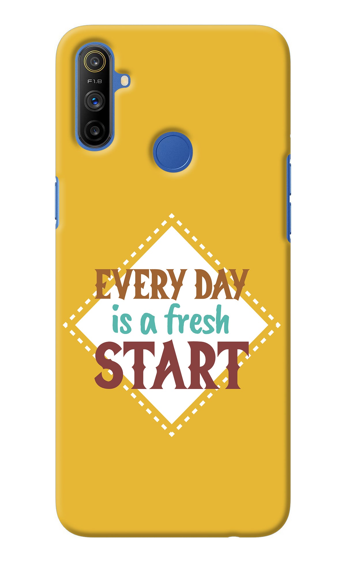 Every day is a Fresh Start Realme Narzo 10A/20A Back Cover