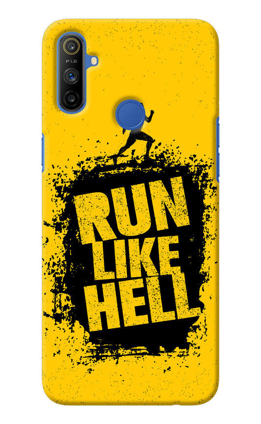 Run Like Hell Realme Narzo 10A/20A Back Cover