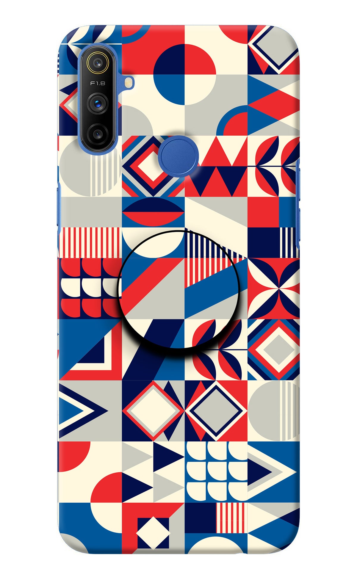 Colorful Pattern Realme Narzo 10A/20A Pop Case