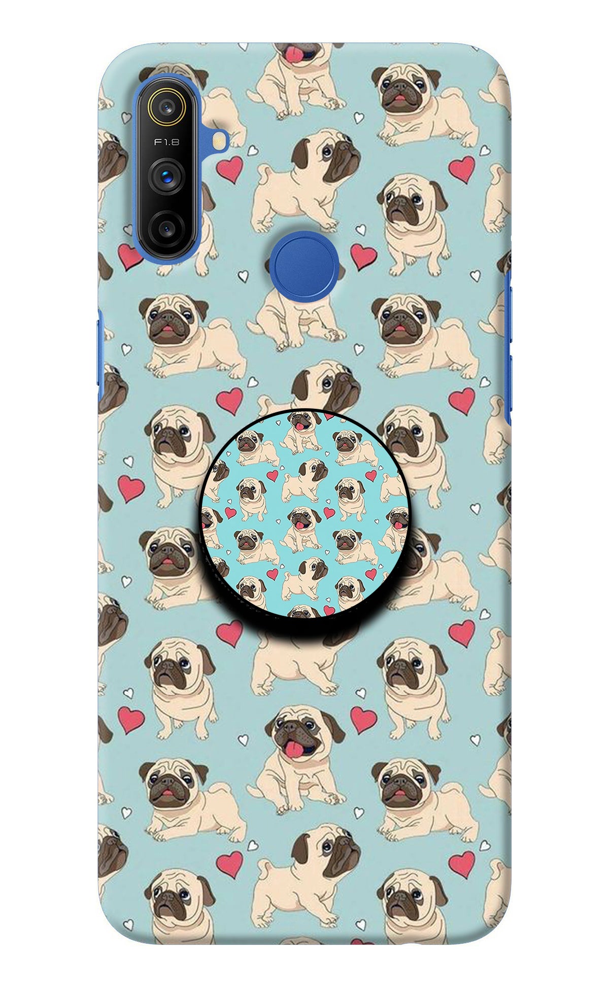 Pug Dog Realme Narzo 10A/20A Pop Case