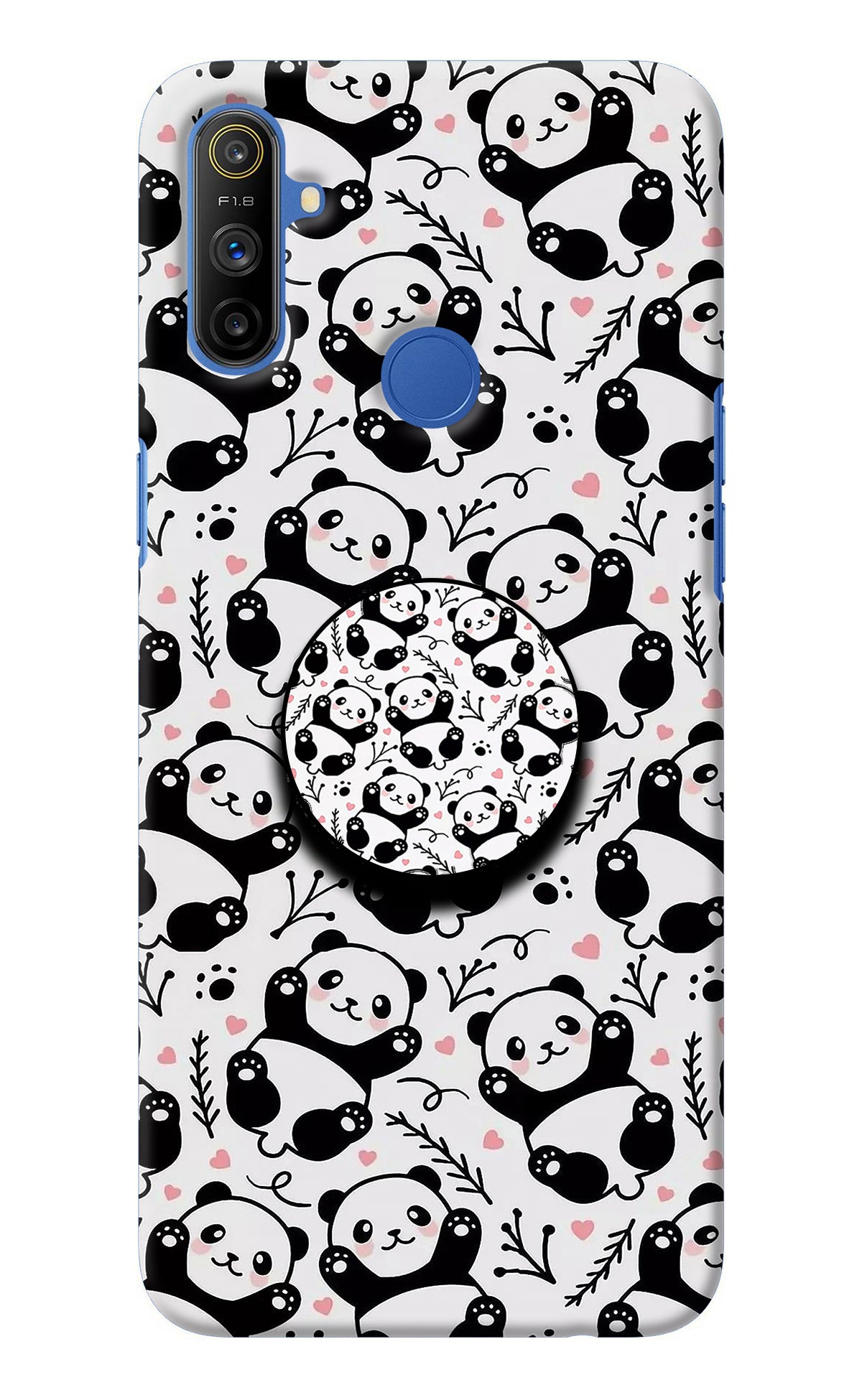 Cute Panda Realme Narzo 10A/20A Pop Case