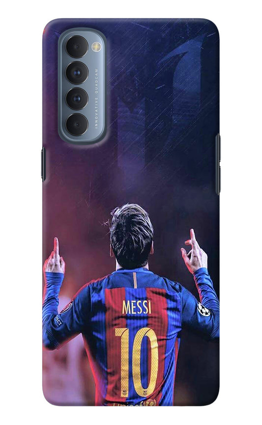 Messi Oppo Reno4 Pro Back Cover