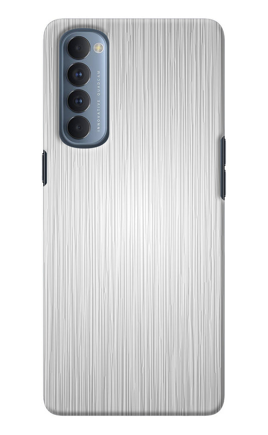 Wooden Grey Texture Oppo Reno4 Pro Back Cover