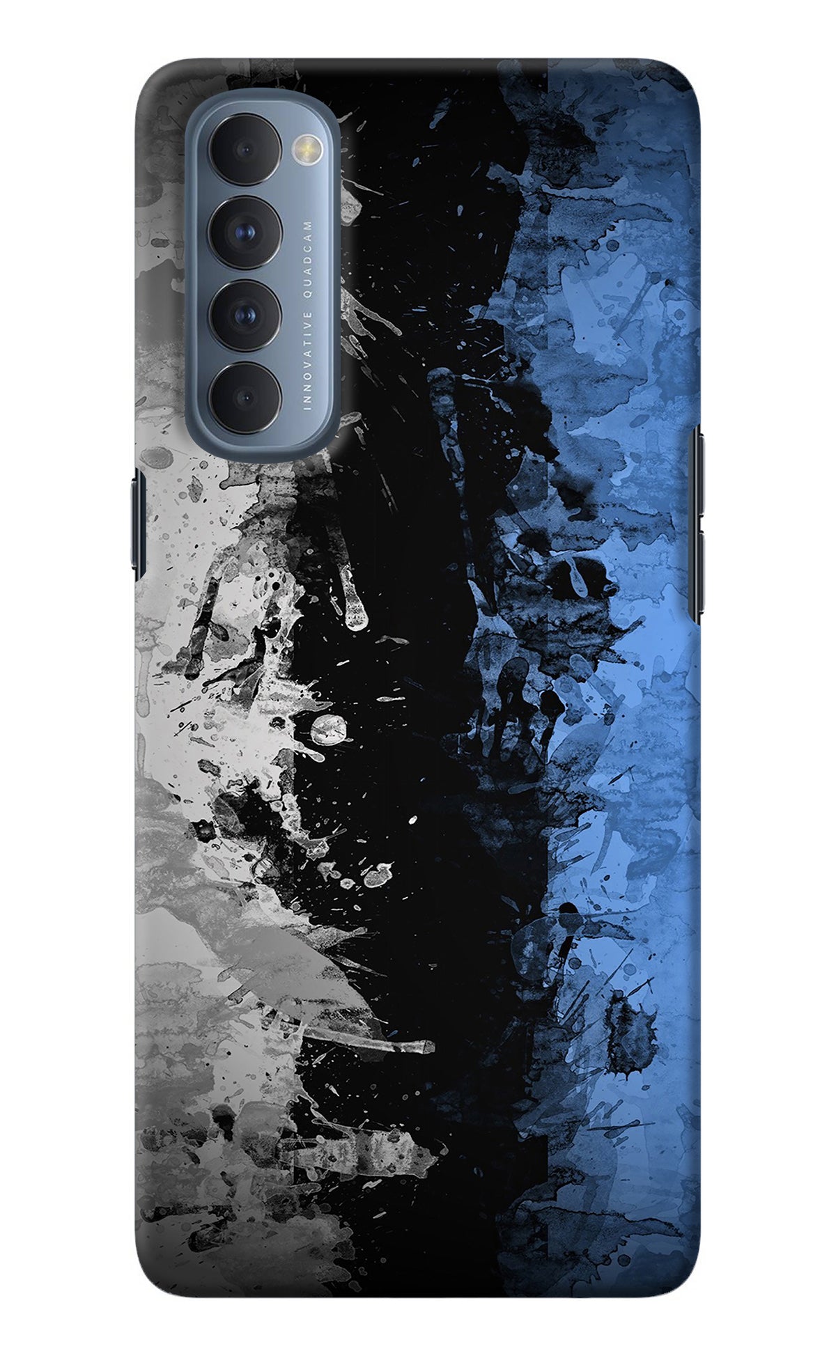 Artistic Design Oppo Reno4 Pro Back Cover