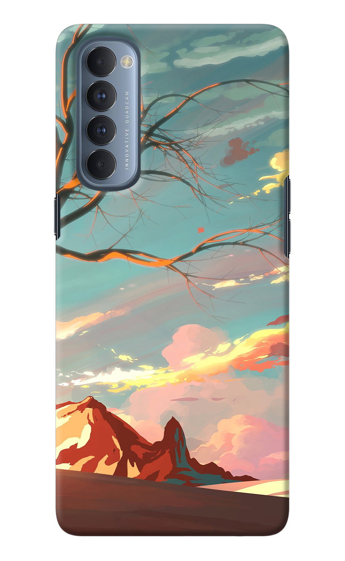 Scenery Oppo Reno4 Pro Back Cover