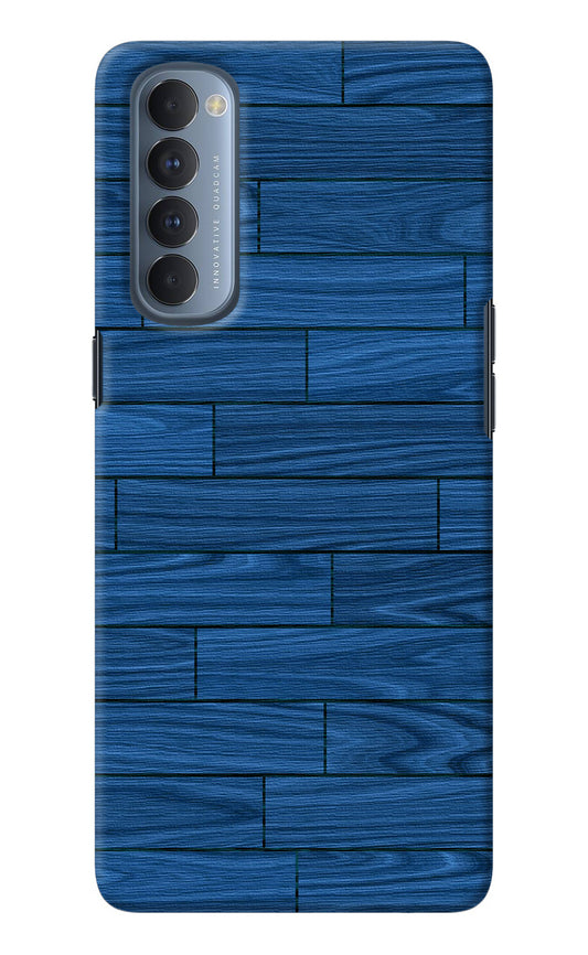 Wooden Texture Oppo Reno4 Pro Back Cover
