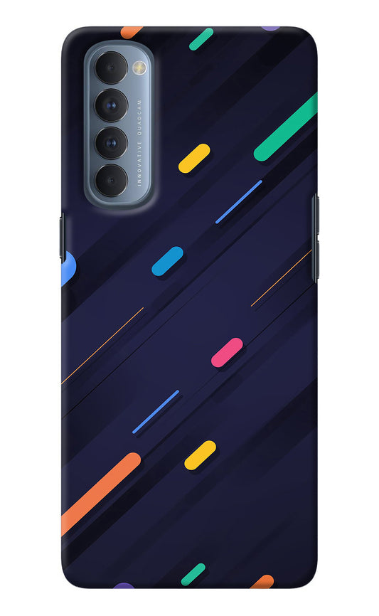 Abstract Design Oppo Reno4 Pro Back Cover