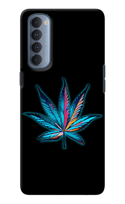 Weed Oppo Reno4 Pro Back Cover