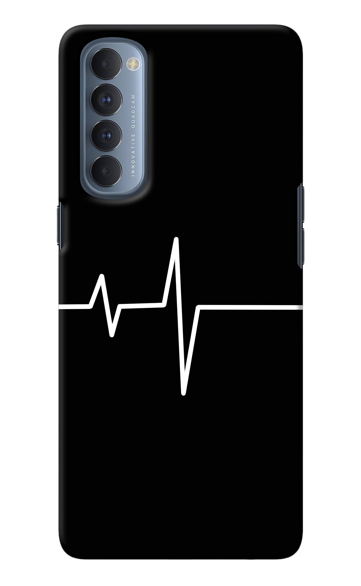 Heart Beats Oppo Reno4 Pro Back Cover